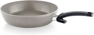 Fissler Ceratal Comfort Ceramic 8 Inch Non-Stick Frying Pan, Warm Grey, Made without PFAS