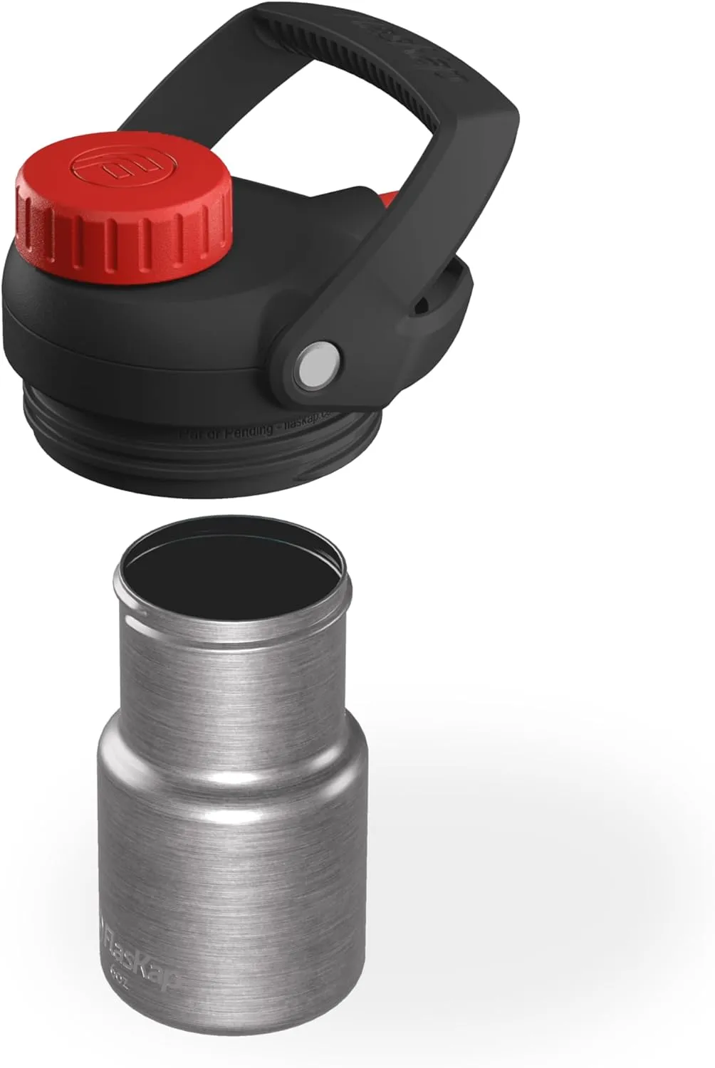 Flaskap FreePour 6oz Drinking System: Tumbler Accessories Compatible with the Yeti Rambler Bottle, Tumbler Lid, Leak Proof Lid, Tumbler Attachment