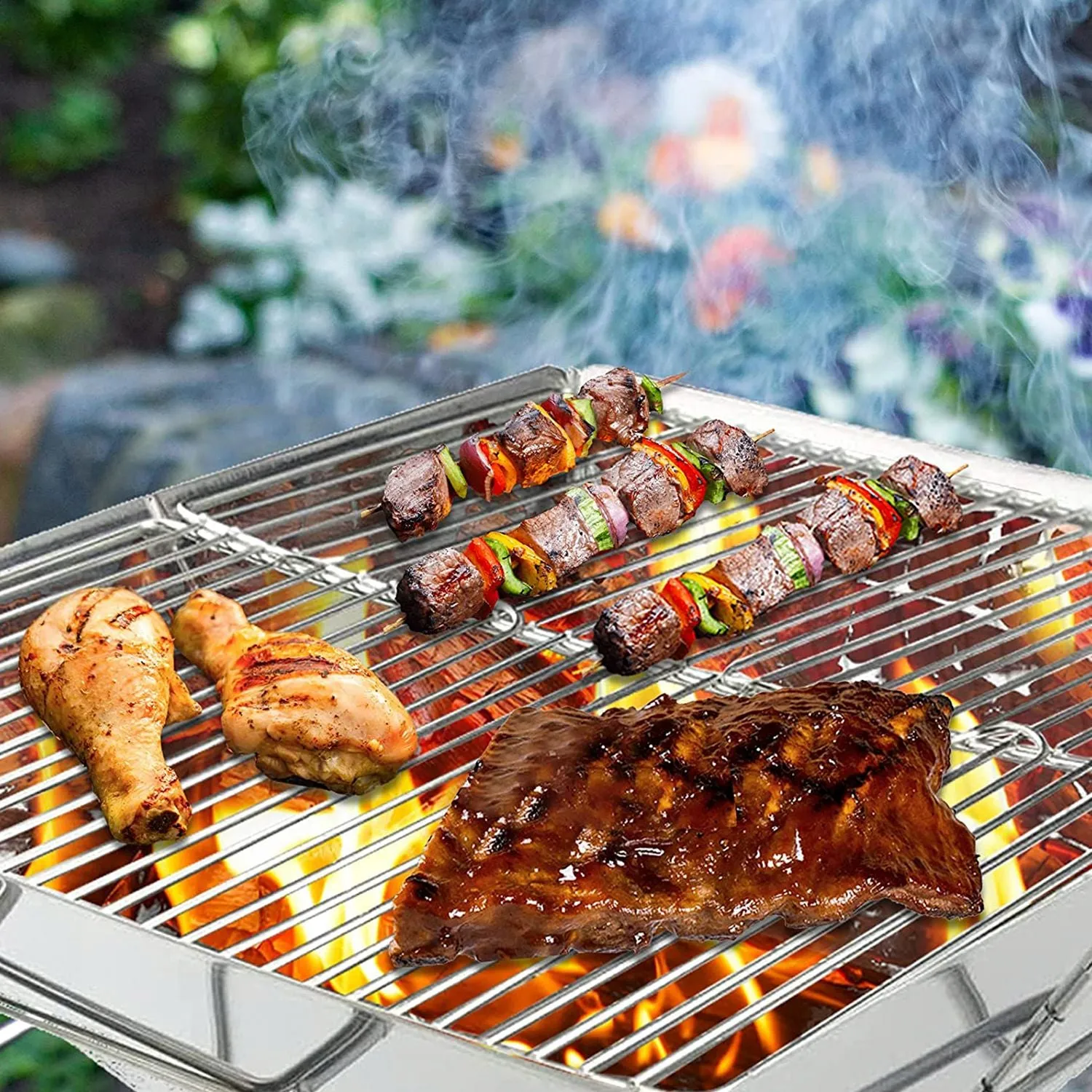 Foldable BBQ Grill