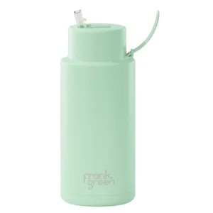 Frank Green Ceramic Reusable Bottle 34oz Mint Gelato