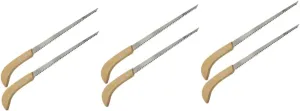 GALPADA 3sets Pull Saw Versatile Handheld Gardening Camping Pruning Saw for Trees Outdoor Use and Emergency 2pcs*3