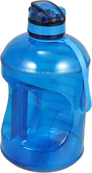 GANAZONO Collapsible Water Bottle Large Capacity Kettle 1 Gallon Sports Water Bottle for Outdoor Travel Fitness