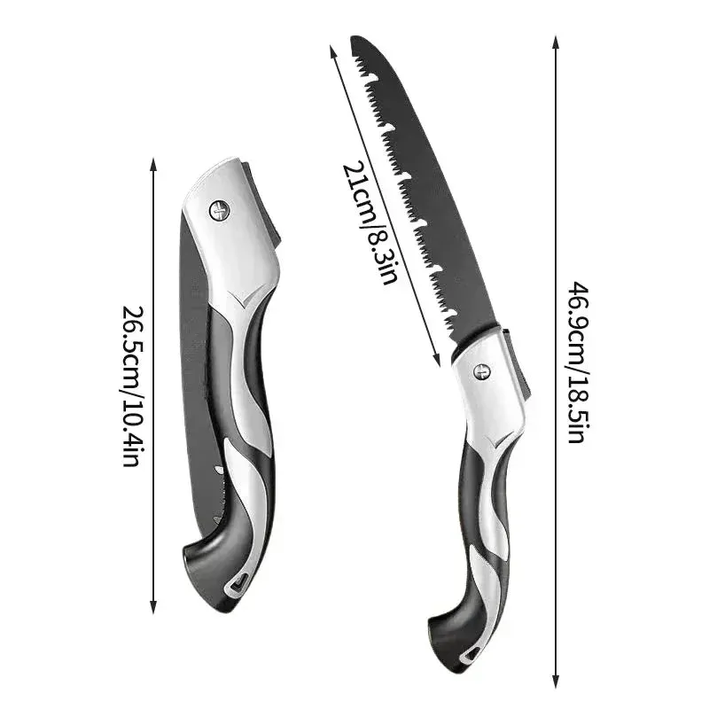 Gardening Portable Saw Secateurs Outdoor Logging Folding Hand Saw For the Garden Multifunctional Pruner Grip Tok Foldable Tools