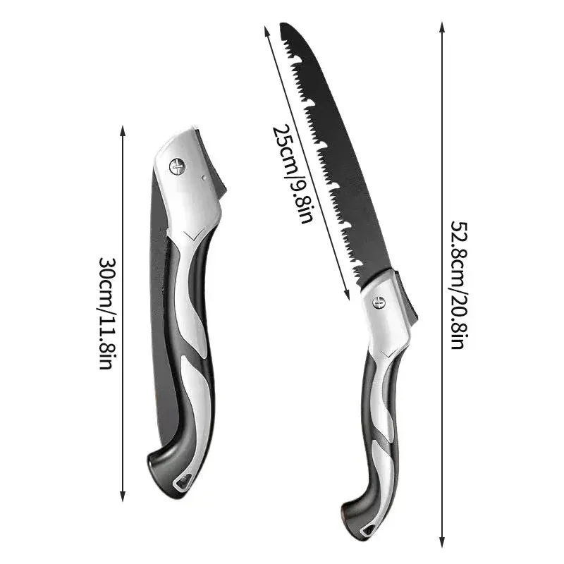 Gardening Portable Saw Secateurs Outdoor Logging Folding Hand Saw For the Garden Multifunctional Pruner Grip Tok Foldable Tools