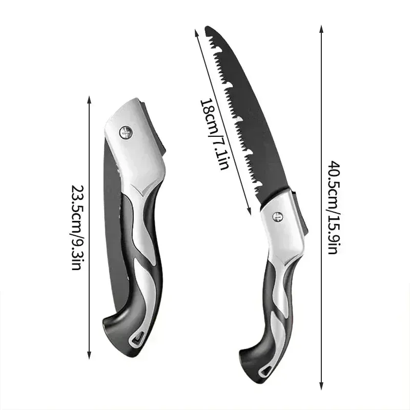 Gardening Tools Manual Saw Portable Folding Saw Outdoor Thick Tree Felling Pruning Woodworking Saw Blade For Garden Pruner Hand
