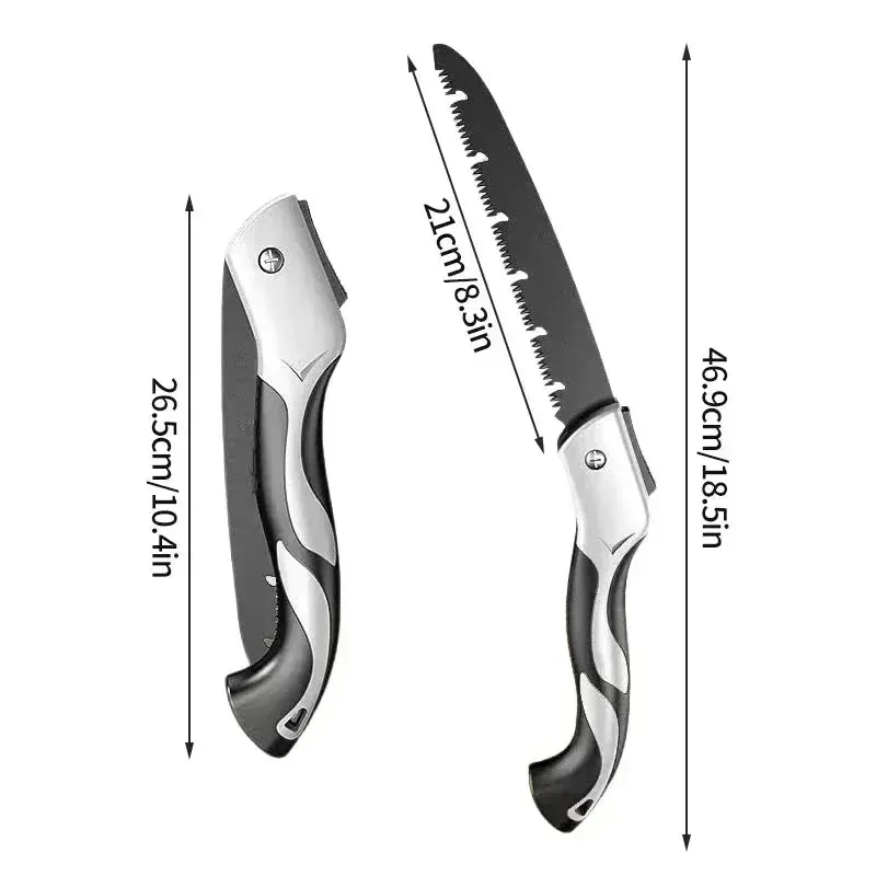 Gardening Tools Manual Saw Portable Folding Saw Outdoor Thick Tree Felling Pruning Woodworking Saw Blade For Garden Pruner Hand