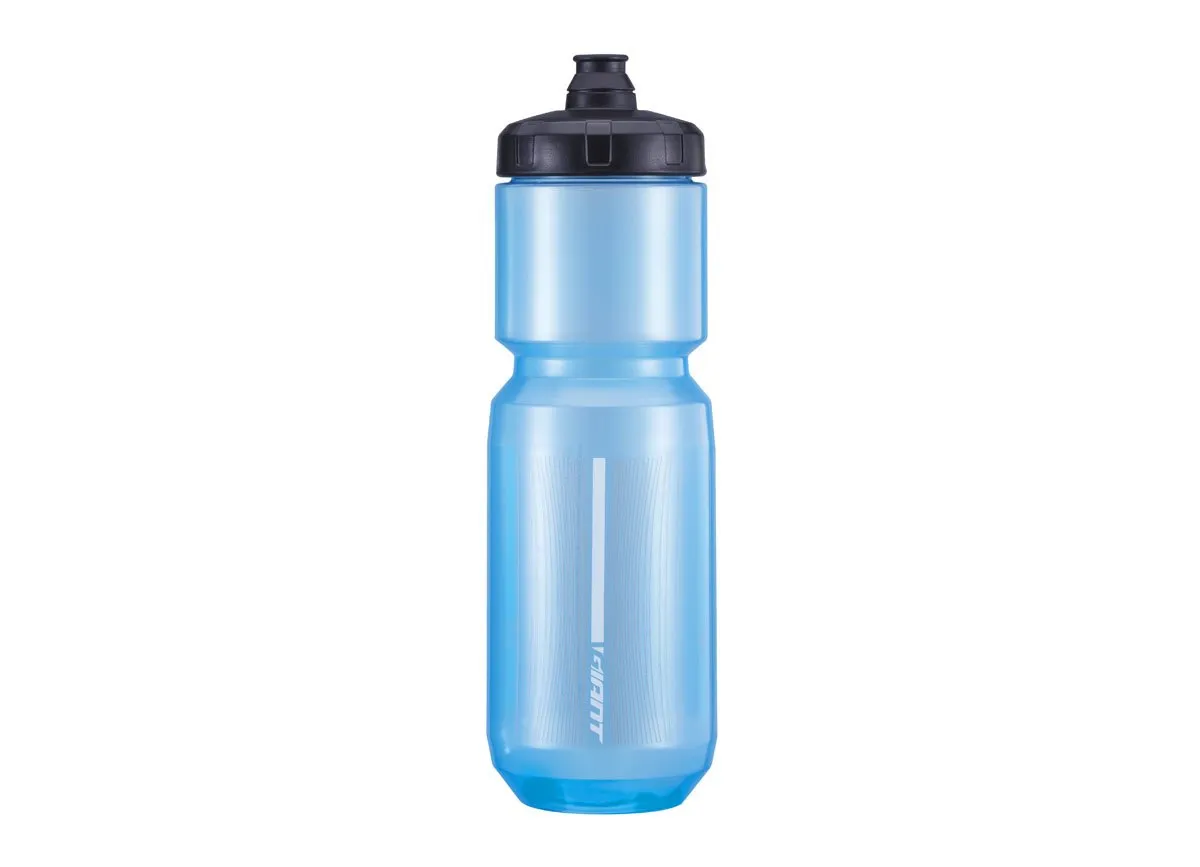 Giant Doublespring Trasparent Water Bottle - Blue/Grey/White