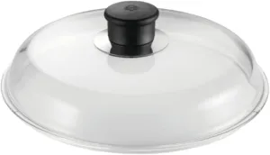 Glass Lid, Plastic Knob, Pan Cover, Heat Resistant, Break Resistant, 24 cm, 1939-24