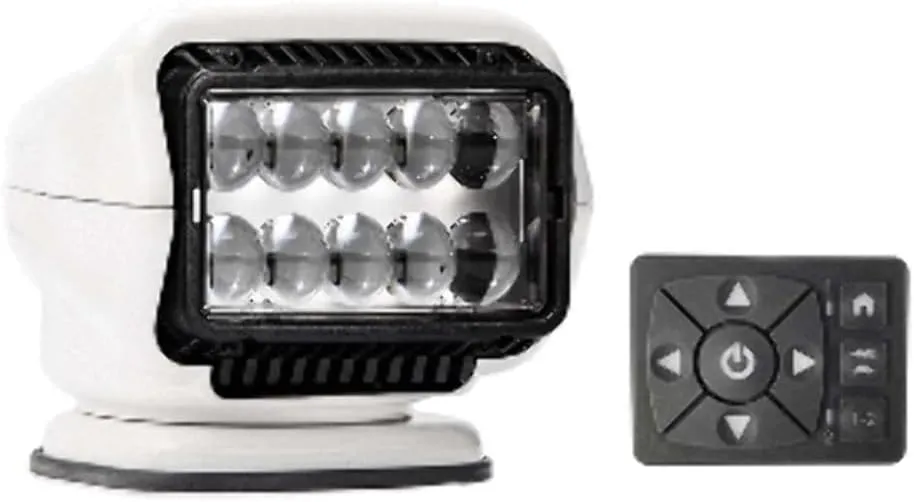 Golight 30204ST, 12V LED Stryker ST Spotlight w/Hard Wired Dash Mount Remote