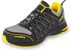 Goodyear Men's Safety Trainers, Black Yellow, 11