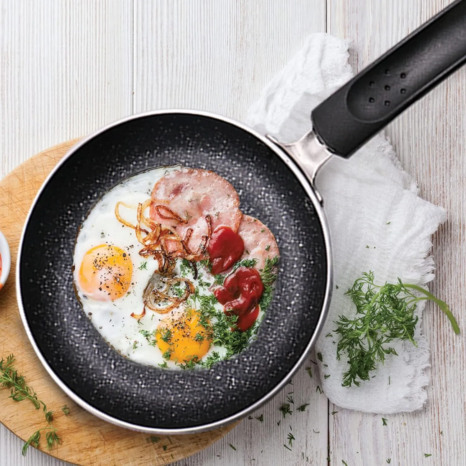 Granito Non Induction Fry Pan (Milton Procook)