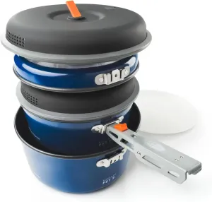 GSI Outdoors Bugaboo Base Camper, High-Efficiency Cookset – Ceramic Non-Stick Coated