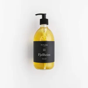 Hand Soap/Hair & Body Wash - Vegan. SLS/SLES free. Glass bottle. (Fjellheim, 500 ml 16.9 fl.oz)