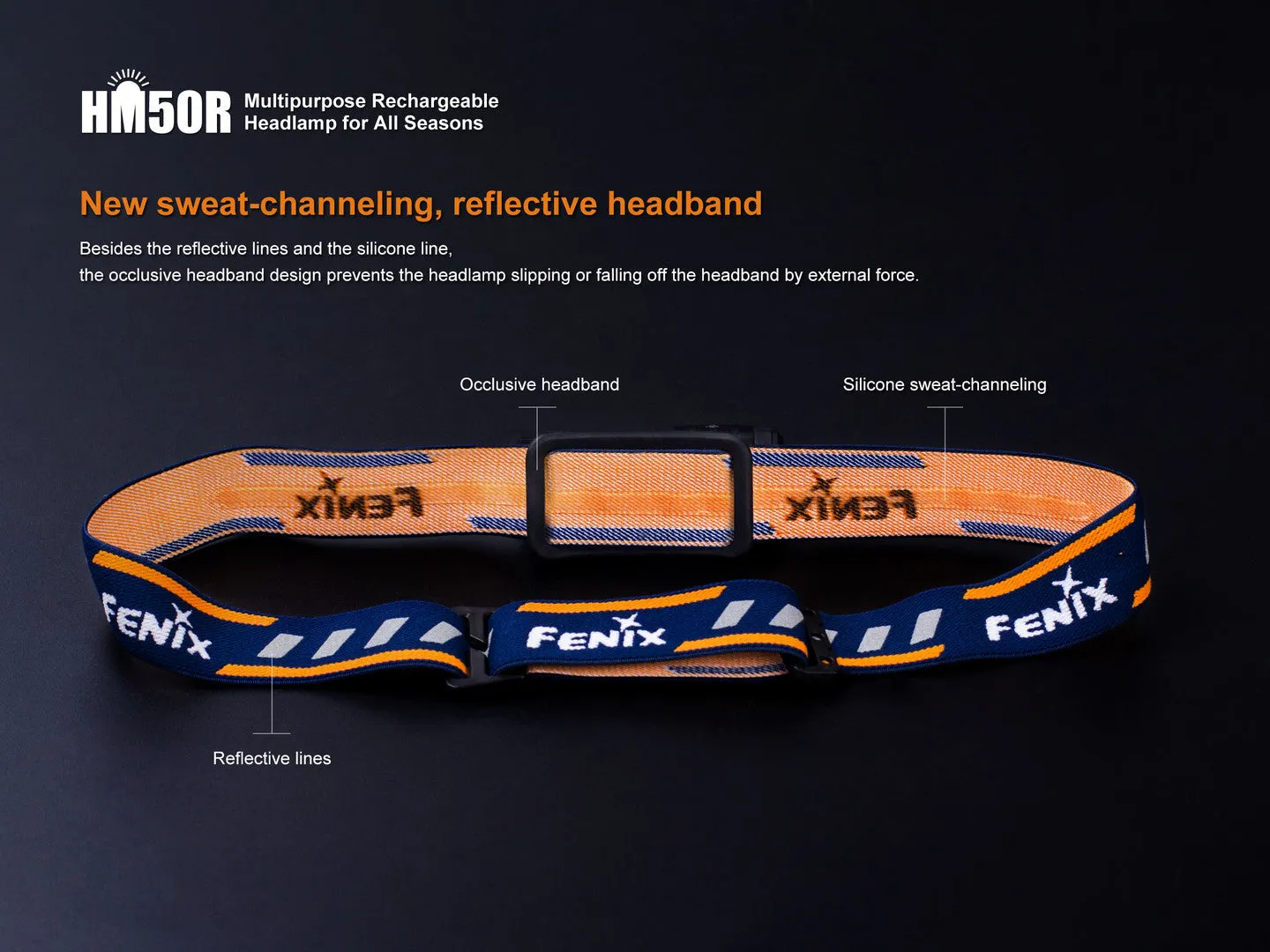HM50R MULTI-FUNCTIONAL RECHARGEABLE HEADLAMP FOR ALL SEASONS