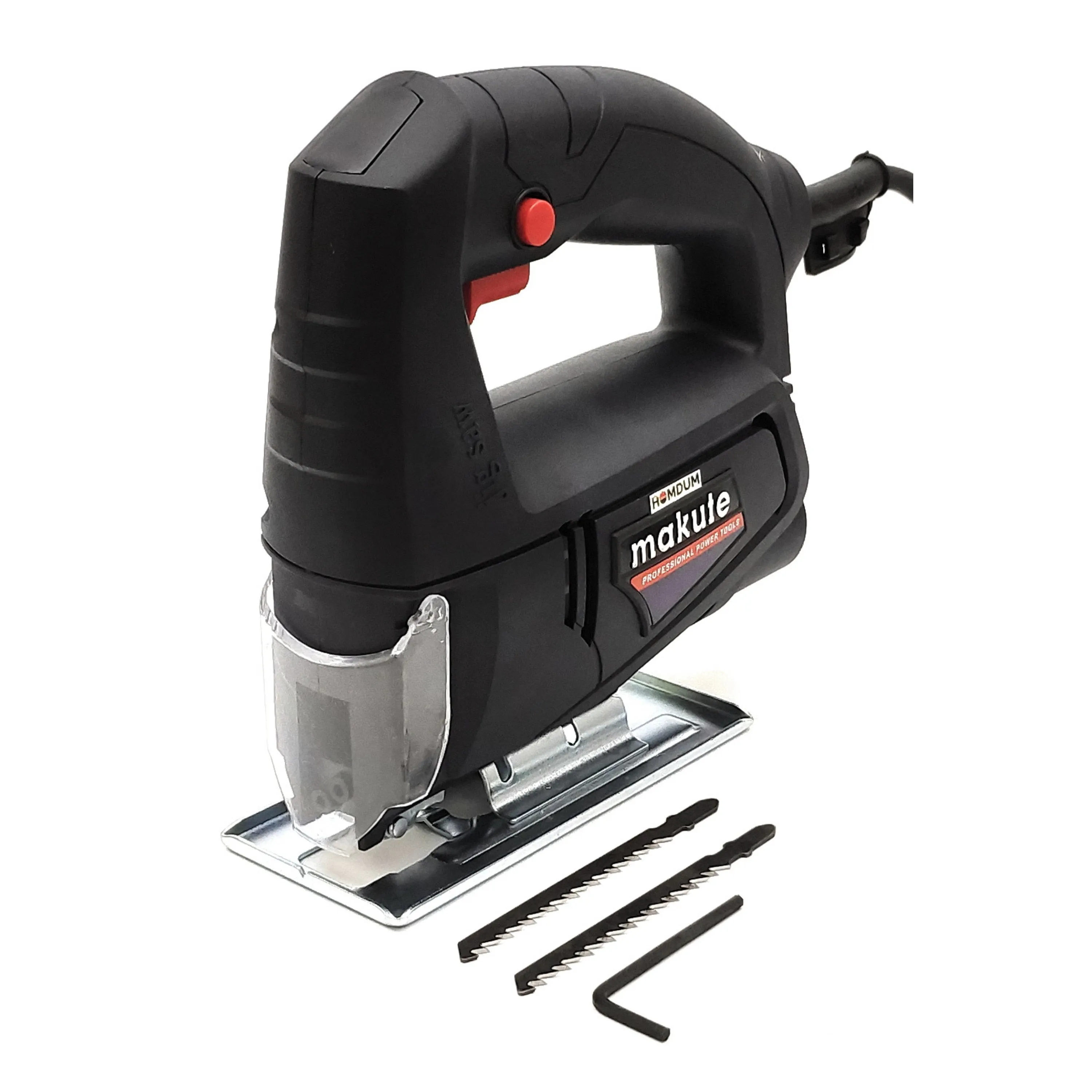 Homdum Jigsaw Machine 450W Electric, 55 mm cutting blade (easy click installation) cutter for wood metal plastic