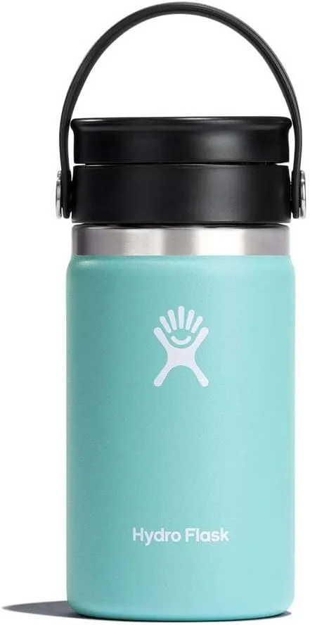 Hydro Flask 12 oz Wide Mouth with Flex Sip Lid Stainless Steel Reusable Water Bottle Dew - Vacuum Insulated, Dishwasher Safe, BPA-Free, Non-Toxic