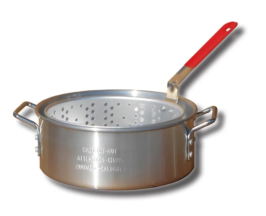 King Kooker KK2 10Qt Aluminum Fry Pan & Basket