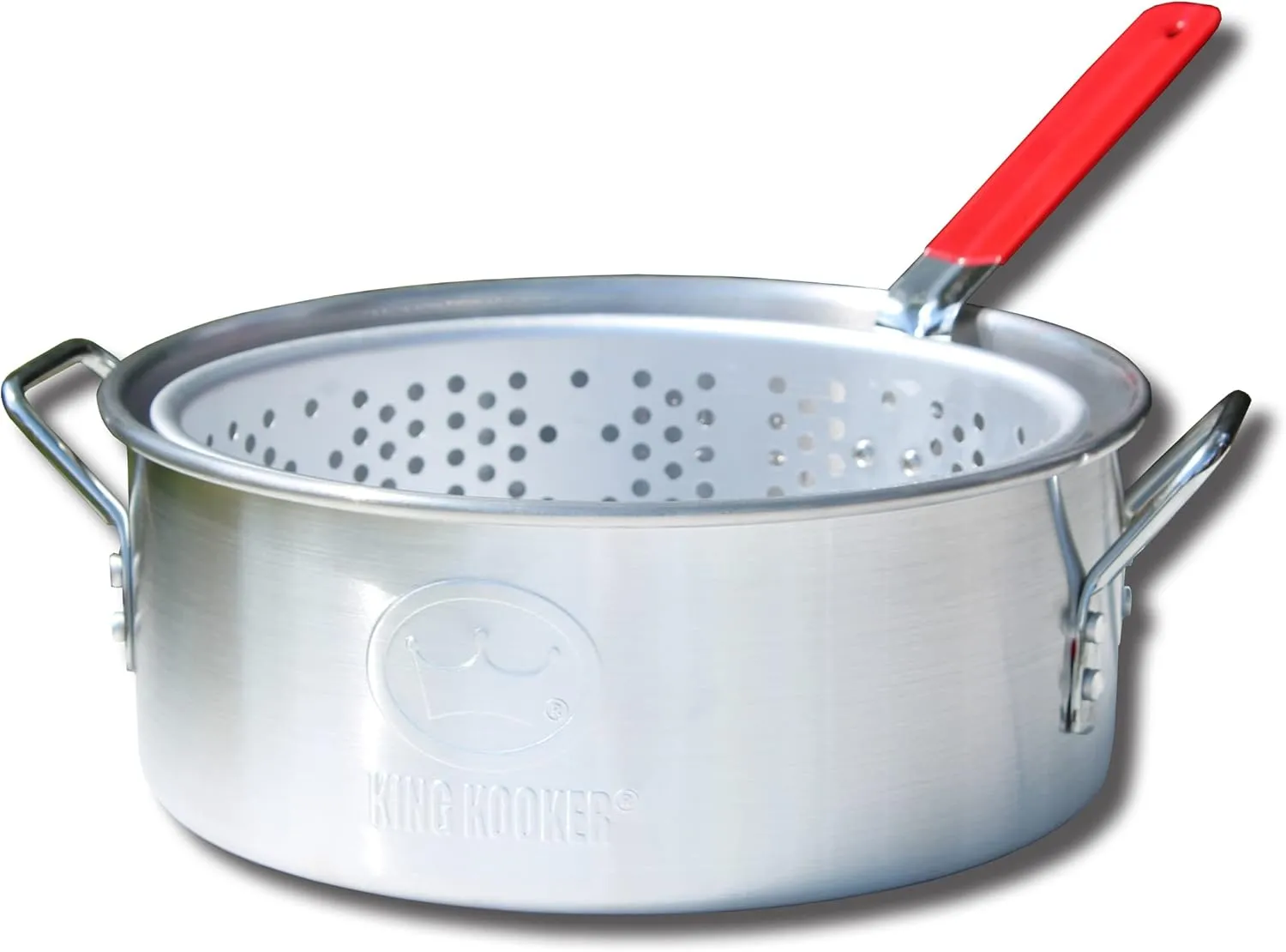 King Kooker KK2 9-Quart Aluminum Fry Pan with Basket