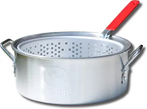 King Kooker KK2 9-Quart Aluminum Fry Pan with Basket