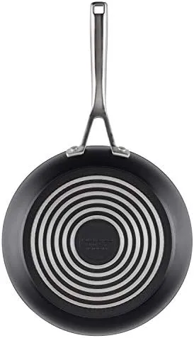 KitchenAid Hard Anodized Induction Nonstick Fry Pan/Skillet with Lid, 10 Inch, Matte Black