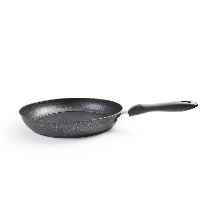 Korean Medical Stone Frying Pan Non-stick Steak Frying Pan Thickened Double Bottom Induction Cooker Gas Stove Gift Pot