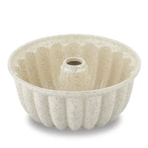 Korkmaz Granita Bundt Cake Pan, Granite Coating Nonstick Cake Pan, 10 in