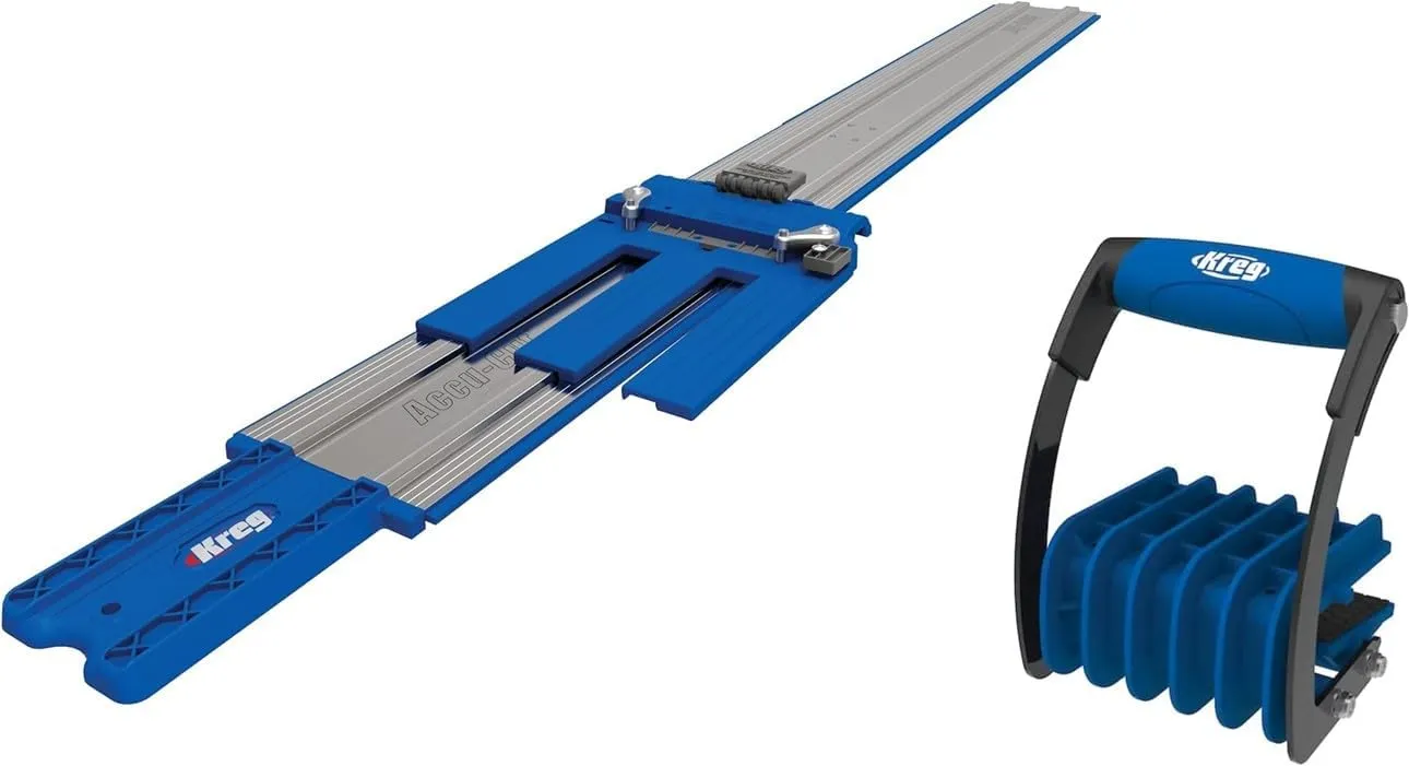 Kreg KMA2700 Accu-Cut Circular Saw Track with KMA3000 Panel Carrier