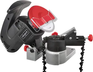 KS1200 Chain Sharpener | Adjustable Grinding Head | Compatible with All Saw Chains | Extra-Large Spark Screen for Safe Operation