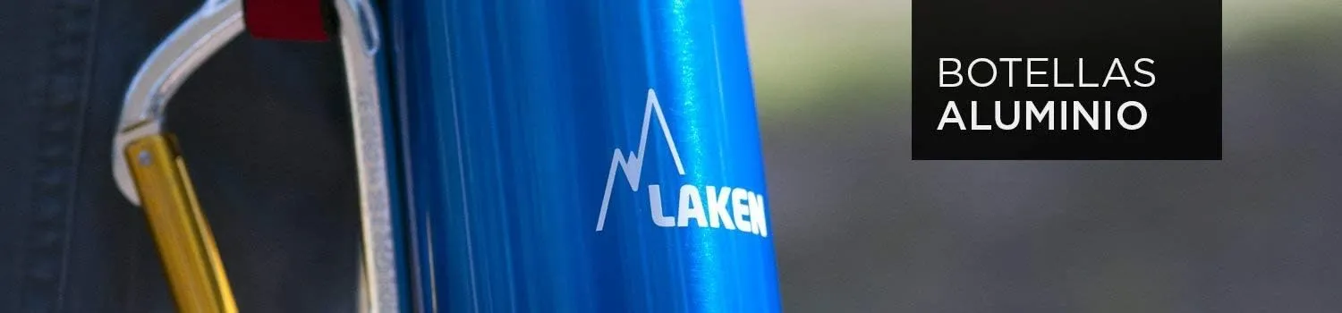 Laken Futura Aluminum Water Bottle - Narrow Mouth, Screw Cap with Loop - Leak-Proof, BPA Free, Made in Spain - 20oz, Orange