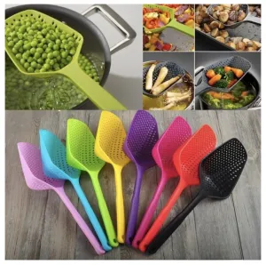 Large Scoop Colander Pasta Heat Resistant Strainer