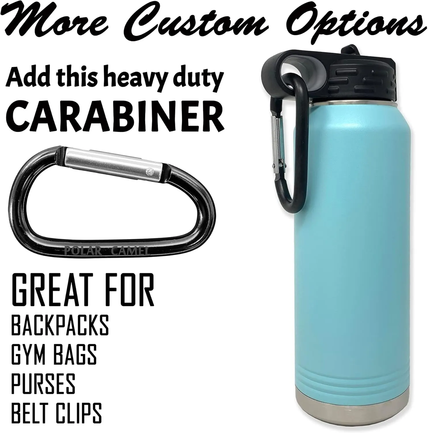 LaserGram Personalized Water Bottle, Basketball Slam Dunk Man, Stainless Steel Double Wall Vacuum Insulated with Flip Top Straw, Custom Engraved Gift (32oz / 950ml Dark Blue)