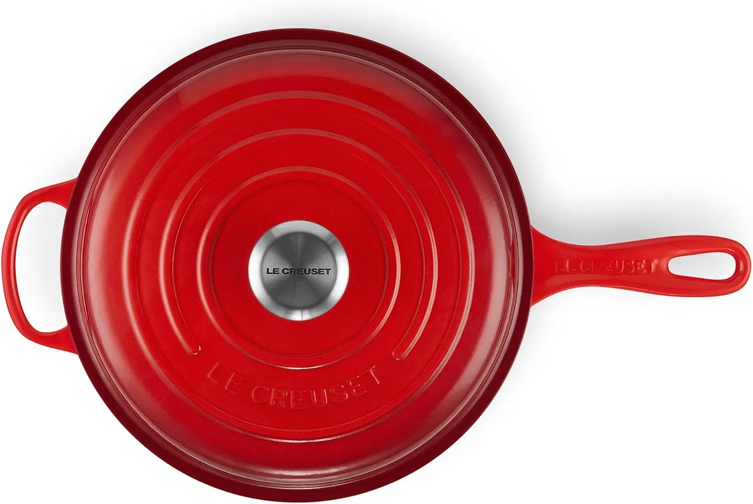 Le Creuset Enameled Cast Iron Signature Cassadou, 3.75 qt., Cerise