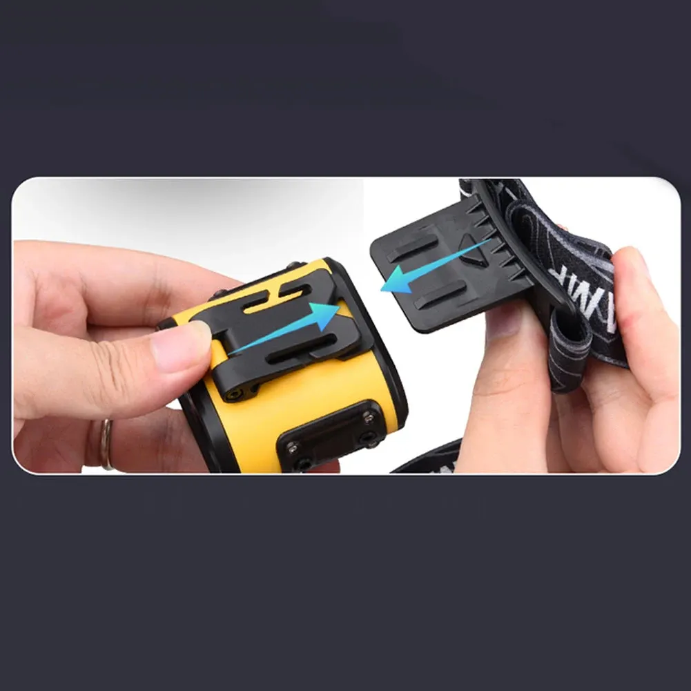 LED Headlamp Sensor COB Cap Clip Light USB Rechargeable Head Flashlight Built-in Battery Headlight Led Head for Fishing Camping