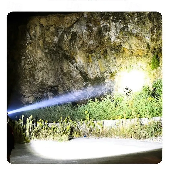 LED Headlamp with Motion Sensor, USB Rechargeable Head Light for Outdoor Camping Running & Cycling