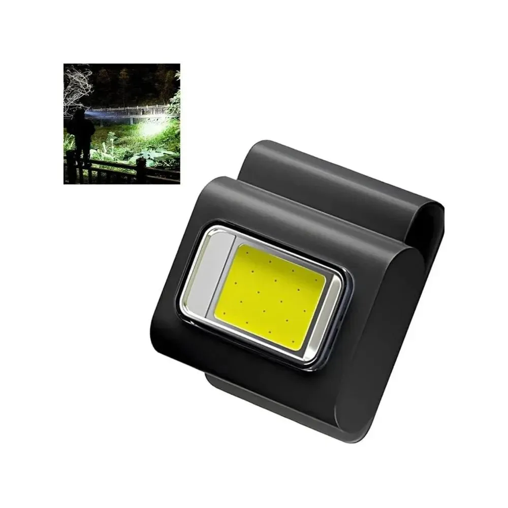LED Portable Magnetic Headlamp – 6W Rechargeable Light for Outdoor Adventures, Perfect for Camping, Fishing, and Exploration