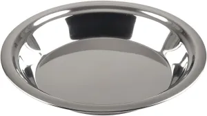 Lindy's - 5M871 Lindy's Stainless Steel 9 inch pie pan, Silver