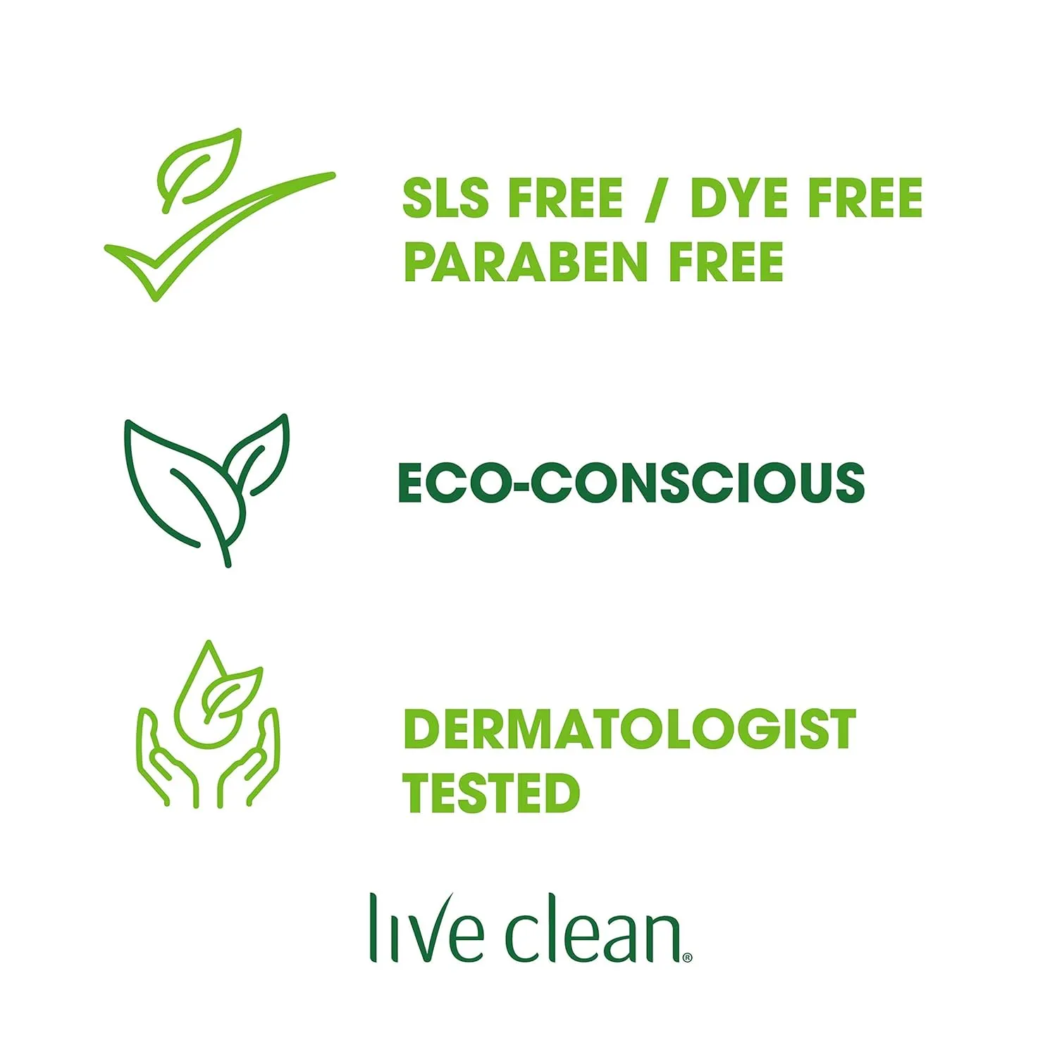 Live Clean Body Wash, Soothing Vanilla Oatmeal, 17 Oz