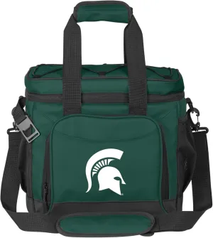 Logo Brands NCAA Flex 24-Can Cooler - Heat-Sealed Leak-Proof Lining, Built-in Bottle Opener, Adjustable Shoulder Strap- Great for Tailgates & Picnics