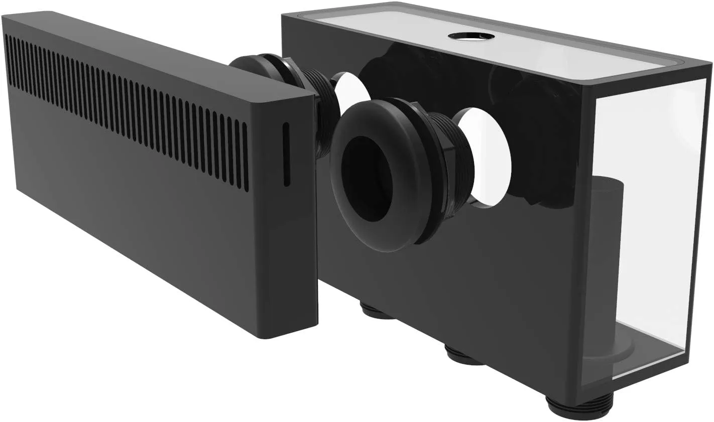 Low Profile External Overflow Box (1200 GPH)