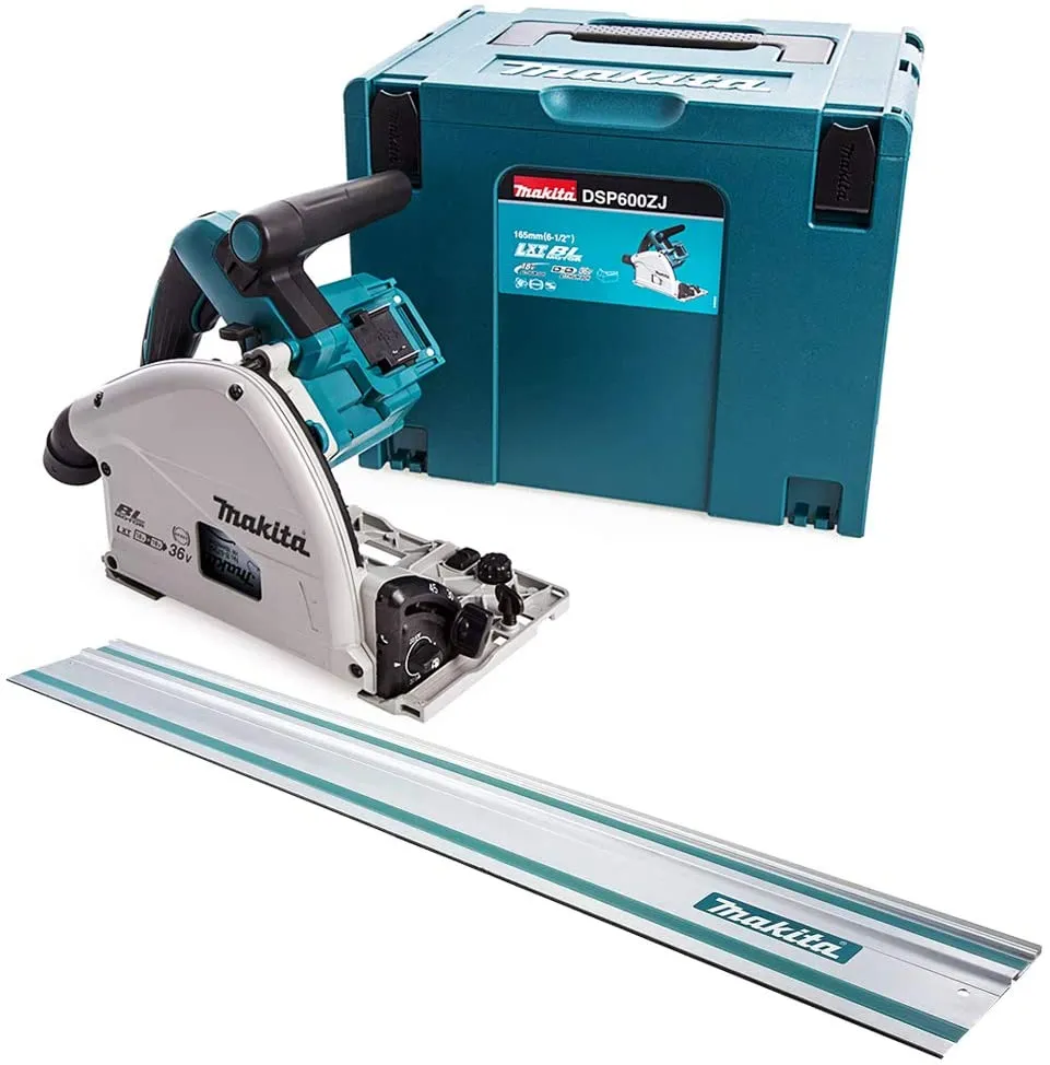 Makita 18V 18V Cordless Brushless Plunge Saw DSP600J 165mm Solo