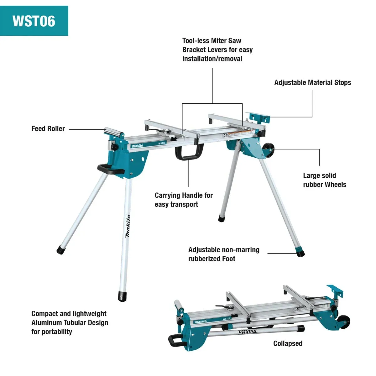 Makita Compact Folding Miter Saw Stand