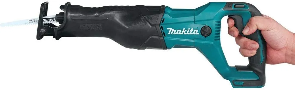 Makita XRJ04Z 18V LXT Lithium-Ion Cordless Recipro Saw, Tool Only, Blue