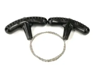 Manual Hand Steel Wire Rope Chain Saw – Portable Emergency Survival Tool for Camping & Hiking
