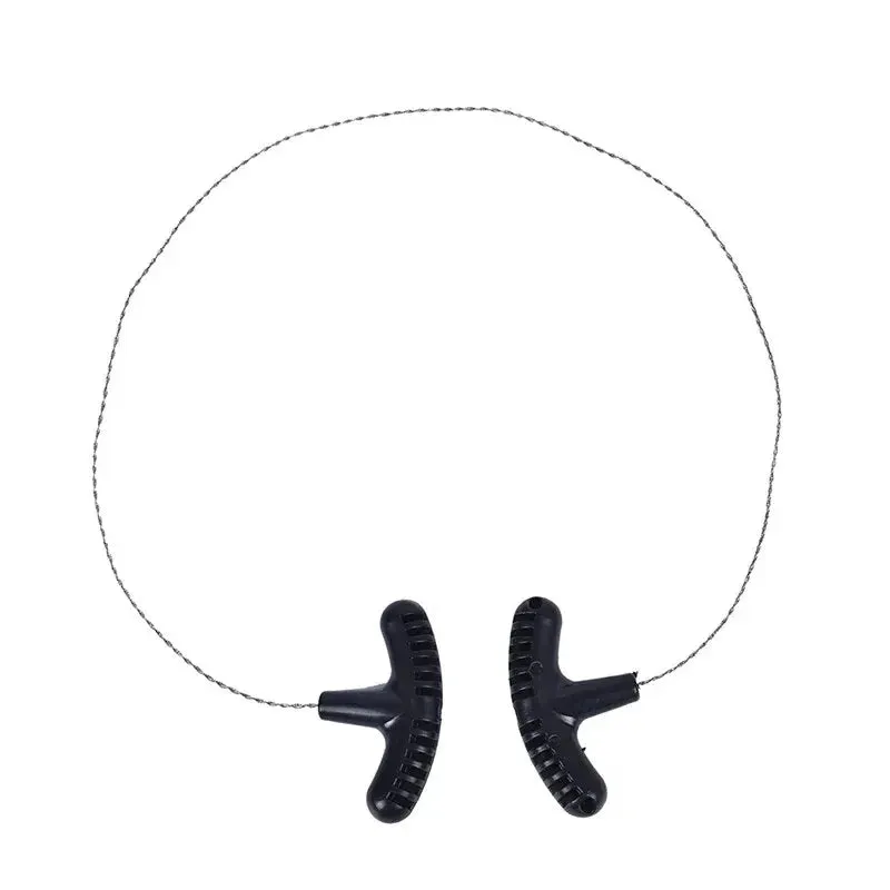 Manual Hand Steel Wire Rope Chain Saw – Portable Emergency Survival Tool for Camping & Hiking