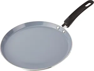 MasterClass Master Class Ceramic Non-Stick Induction Ready 24cm Eco Crêpe Pan, Silver