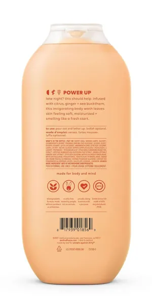 Method Body Wash, Energy Boost, Paraben and Phthalate Free, 18 oz (Pack of 2)