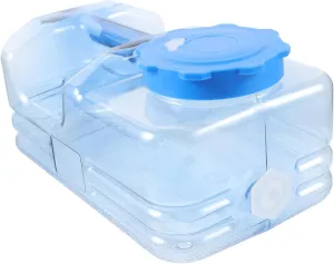 Milisten Thick Plastic Water Storage Bucket Collapsible Water Jugs Camping Hiking Container