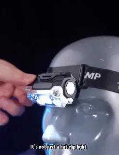 Mini 5-Core Headlamp Motion Sensor Endurance 8-24 hours Headlight USB Rechargerable Flashlight Head Lamp 6 Gear Light