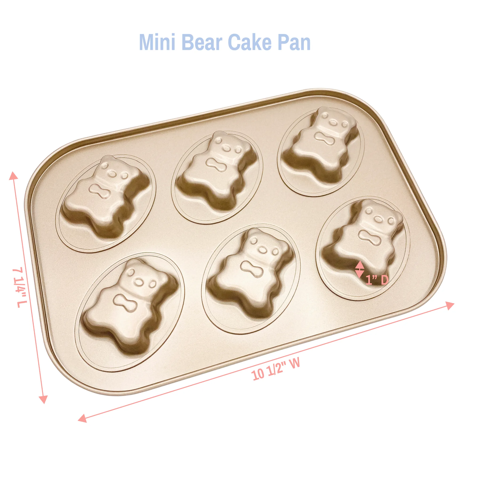 Mini Bear Cake Pan
