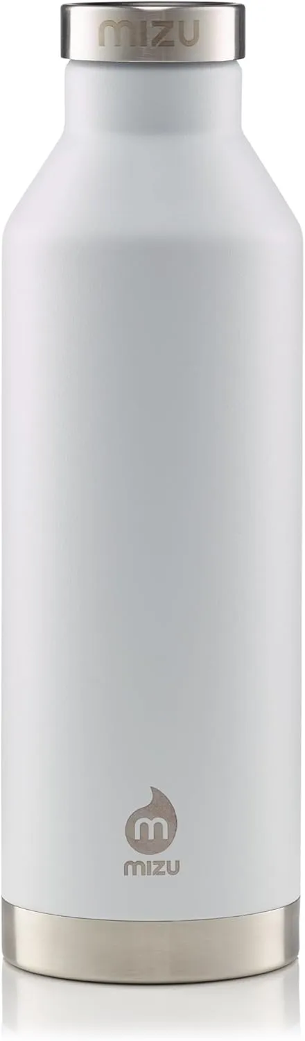 Mizu - V8 Water Bottle | 26 oz. Double Wall Stainless Steel Vacuum Insulated | Narrow Mouth with Leak Proof Cap | Multiple Colors | BPA Free